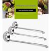 Baijie Thickened Stainless Steel Long Handle Ladle with Hook
