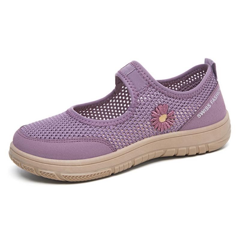 Women's Summer Breathable Mesh Casual Shoes - Comfortable, Soft Sole, Versatile for All-Day Wear