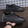 2023 Spring and Autumn New Sports Leisure Leather PU Trend Fashion Large Size Men's Shoes Small White Shoes