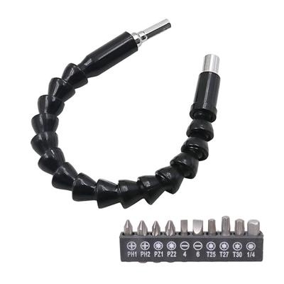 Electric Screw Flexible Shaft Screwdriver Bit Holder Universal Snake Cardan Shaft Electric Drill Power Rod Link Bendable