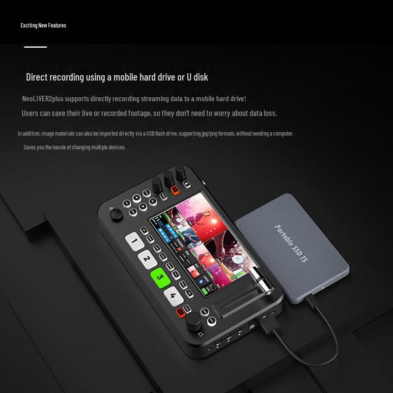 JiaShiYing R2PLUS 4K HDMI Live Broadcast Switcher