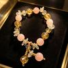 Bohemian Crystal Healing Multi-Color Chalcedony Bracelet