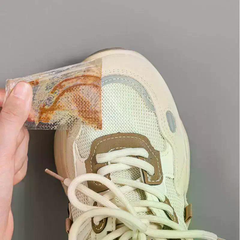 30/60/90/150Pcs Dirt Proof Protective Tape On Rainy Days Invisible Shoe Toe Covers PU Film Toe Waterproof Sticker For Men Women