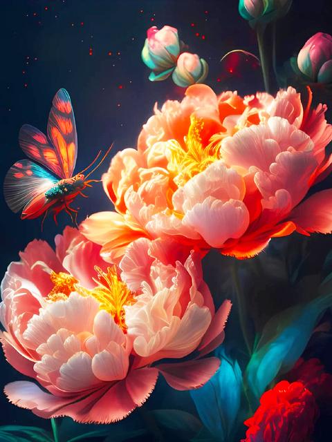 5D diamant mozaic bujor roșu imagine strasuri broderie flori pătrat complet rotund truse pictură artă de perete nou sosire