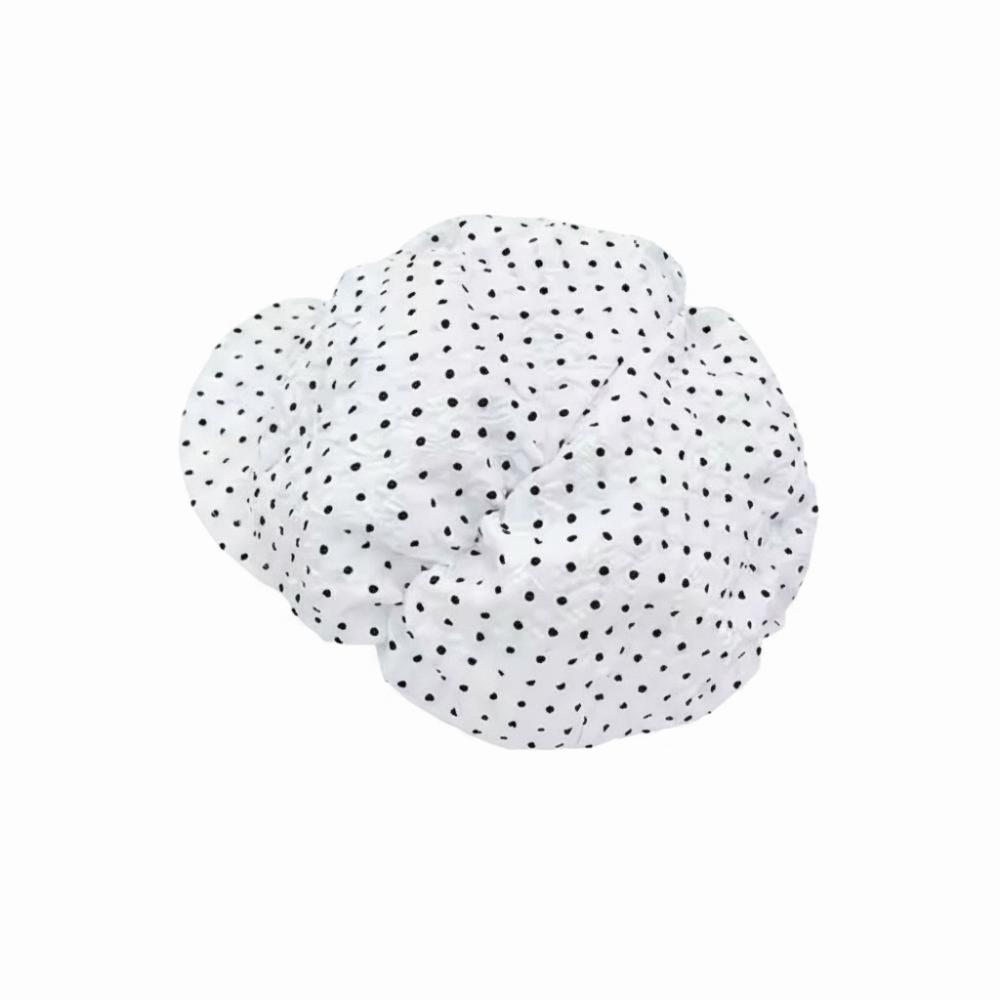 Versatile Oversized Cloud Hat Polka Dot Print Beret Trendy Octagonal Hat for Women