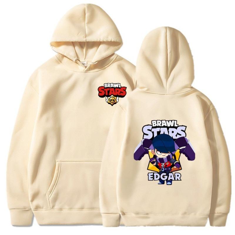 Winter Wilderness Brawl Zeus Red Thumb Game Series Printed Children's Fashion Loose Leisure Warm Sports Hoodie