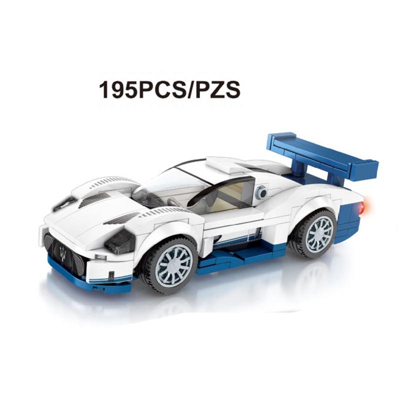 Speed City Racing Car Sports Model Building Blocks Bricks Classic Rally Sports Super Racers Great Vehicles Christmas gift Toys