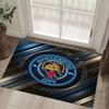 Manchester City Design Crystal Velvet Carpet Cozy Non?Slip Printed Rug For Bedroom Living Room Entrance