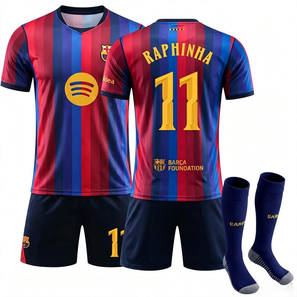 2627 Pedri Trikot Sport Barcelona Heim Fußballuniform Champions League Version Nein. 10 Yamal Messi Anzug