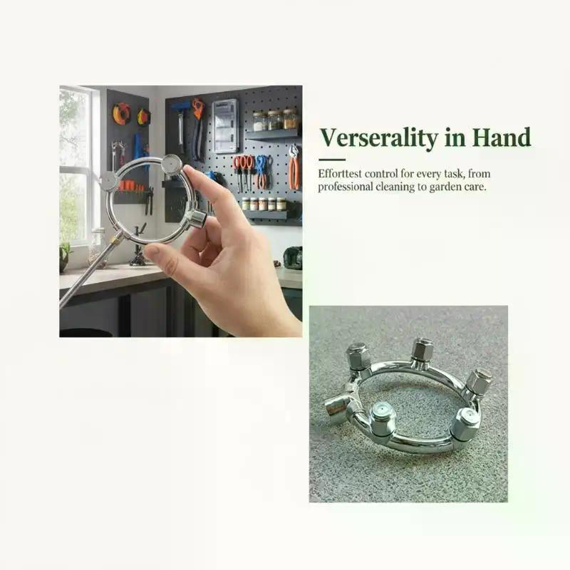 3/4/5 Heads M14 High Pressure Agriculture Garden Electric Sprayer Nozzle Sprinkler Superfine Atomization Misting Spray Dispenser