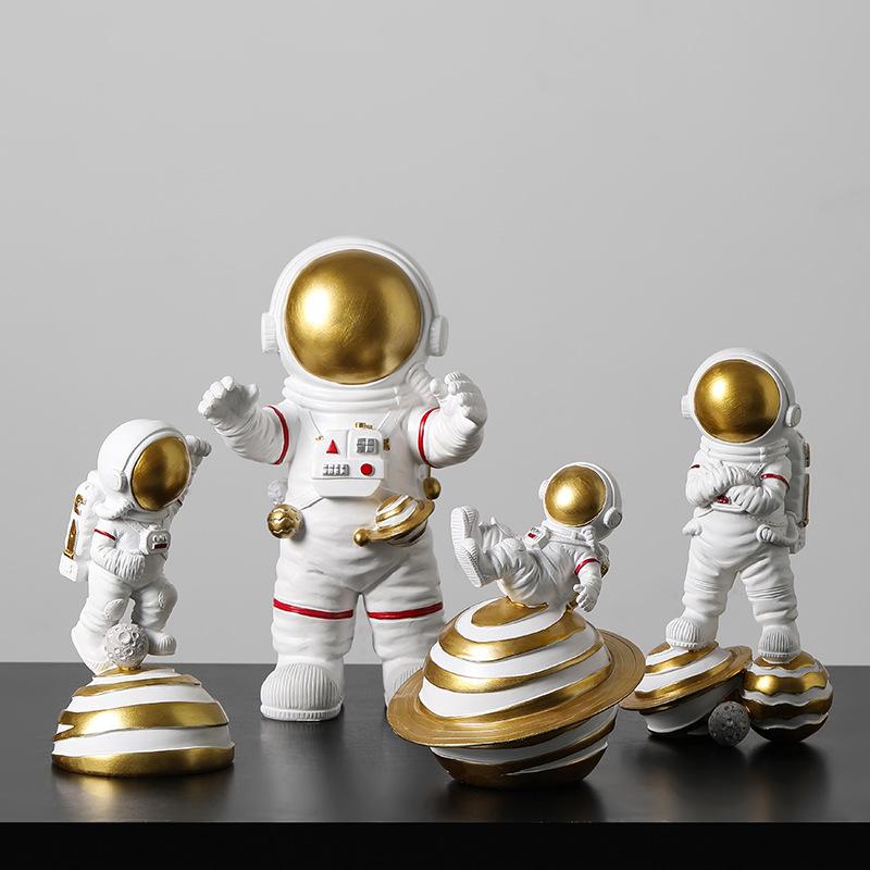 Nordischer kreativer Astronaut Astronaut Kleine Ornamente Jungen Geschenke Wohnzimmer Fernsehschrank Arbeitszimmer Kinderzimmer Einrichtung