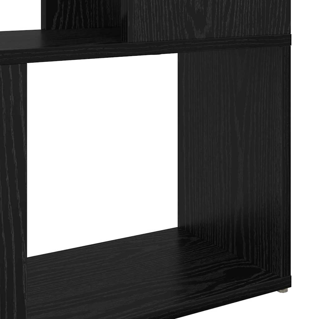 TV Cabinet Set Black 60 x 24 x 156 cm Engineered Wood