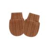 Elastic Cuffs Baby Mittens Prevent Face Scratching Soft Cotton Gloves For 0-1 Month Infants Breathable Hand Covers