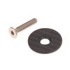 No Logo Bike Headset Top Cap Carbon Fiber Bike Stem Headset Cap With M6*30Mm Screw Bike Front Fork Top Cover Bike Parts