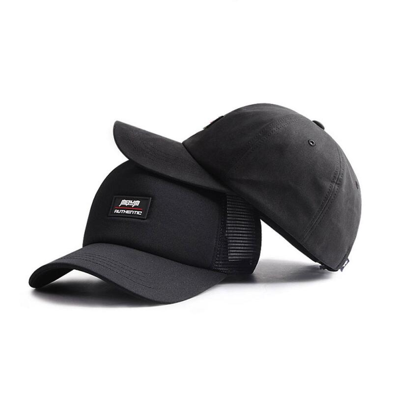Oversized square patch ball cap Authentic Mesh Ball Cap