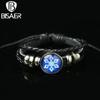 Bisaer Genshin Impact Seven Elements Bracelets Collection for Women & Man Fashion Alloy Bracelet