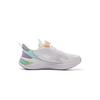 Li Ning Kids Sports Lifestyle Series Fashion Comfortable Casual Shoes Kids Casual Shoes Standard-White Rose-Purple YKNV020-2