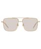 CUT TREND SUNGLASSES Sunglasses Metal Colored UV for for Unisex [Zoff] SUNCUTGlasses/UV100% Wellington-style (Gold - ZY262G01_56E1) Frame, Lenses,