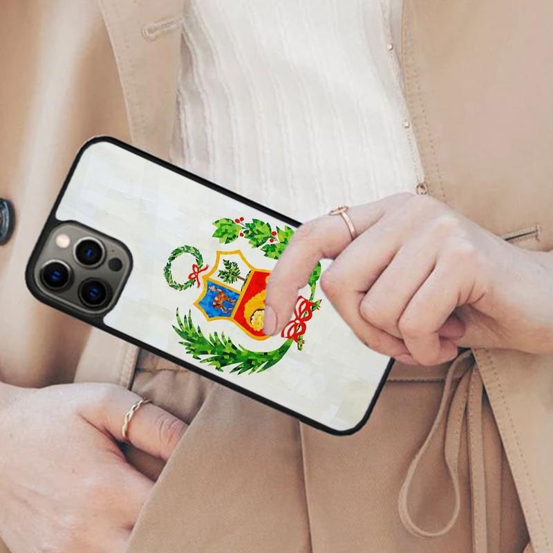 

Peru Flag Magnetic Phone Case For APPLE iPhone 17 Air 16 14 13 12 Pro Max 15 Plus Wireless Charge With MagSafe Cover iPhone 13mini