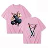 Hot Anime Uzui Tengen Graphic Short Sleeve T-shirts for Women Men Shirts Loose T-shirt Casual Summer T-shirts Plus Size Tops