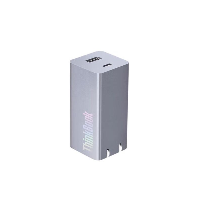 Lenovo 65W GaN Dual-Port USB-C Mini Foldable Power Adapter