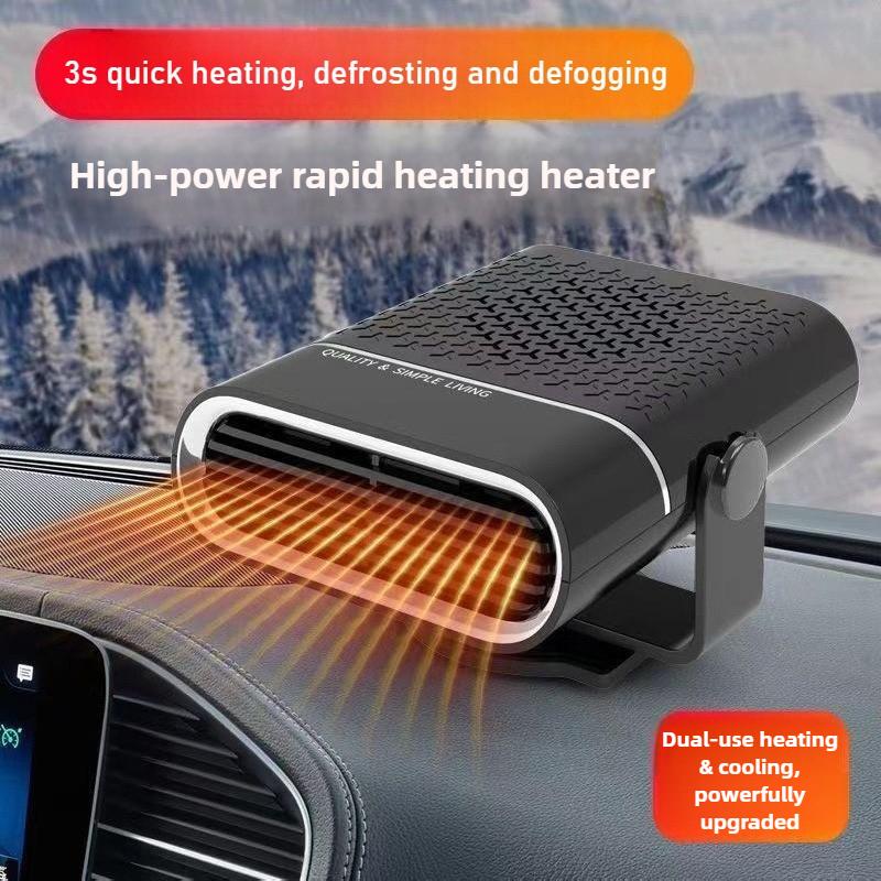 Calefactor Descongelador Antivaho Automático Parabrisas Calentamiento Rápido Portátil Calentador de Coche Nuevo 2025 12V 24V