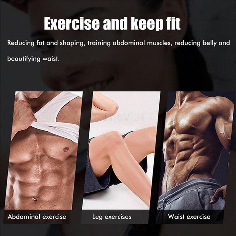 EMS Abdominal Toning Belt Body Belly Fitness Trainer Slimming Massage Belt Muscle Toner For Abdomen Arm Leg Waist Weight Loss