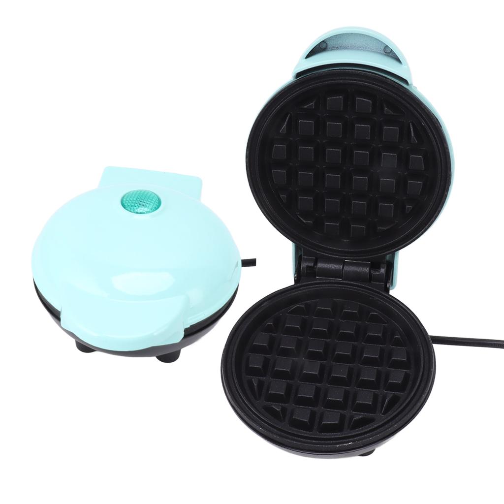 Mini Waffle Maker Stick Proof Double Sided Round Multifunctional Breakfast Machine for Toast Sandwich