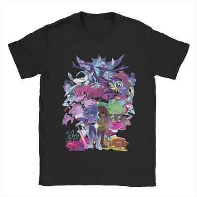 Deltarune Abenteuerspiel T-Shirt Mann Streetwear Baumwoll-T-Shirts Sommer O-Ausschnitt Mode-Tees Muster Übergröße Oberteile