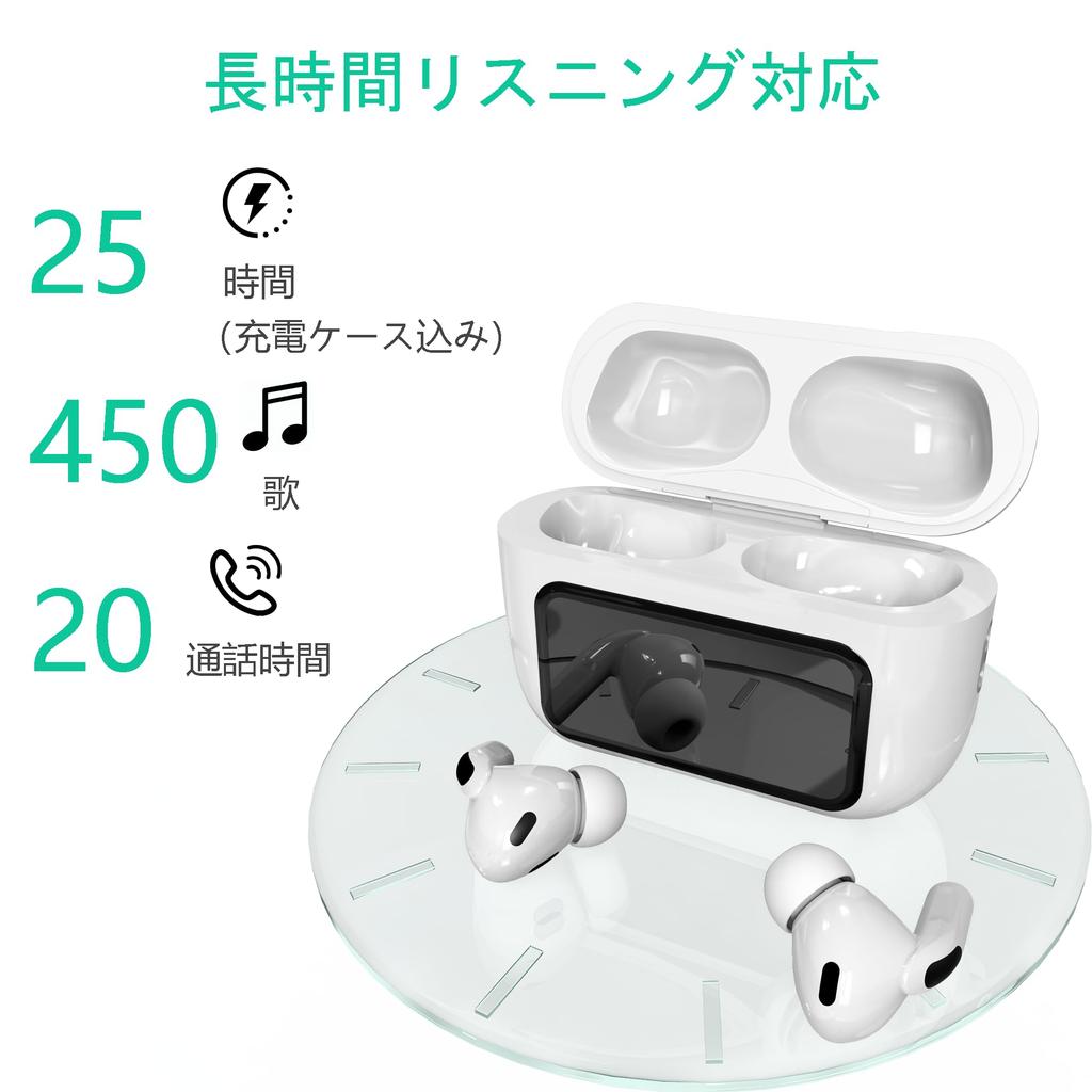 ONES MusPlayE Bluetooth Wireless Earbuds with Touch Screen and ANC Noise Smart Touch App Low Automatic Single or Compact and Game Compatible with and