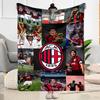 Ac Milan Blanket Soft Cozy Suitable For Couch Office Seaside Allseason Use Digital Print Gift For Travel Home Birthdays