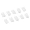 100Pcs TF1013D CAT5 RJ45 Connector 8P8C Ethernet Cable Coupler Crystal Head for Network