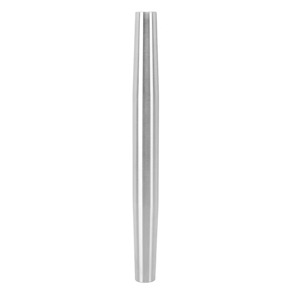 304 Stainless Steel Rolling Pin Non-Stick Metal Dough Roller Pastry Rolling Pin Fondant Pizza