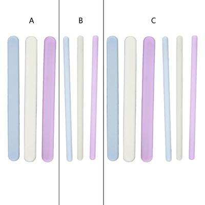 3 varillas redondas de silicona para mezclar, varillas de silicona epoxi para hacer resina epoxi, manualidades de bricolaje para mezclar mascarillas faciales