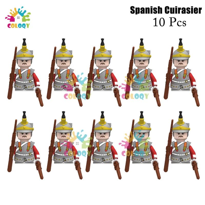 New Kids Toys Napoleonic Wars General Soldier Building Blocks Imperial Navy Mini Action Figures Toys For Kids Birthday Gifts
