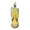 1/6Pcs LED Flameless Prayer Candles Flickering Fake Candle Jesus Devotional Prayer Candle Light Religious Tea Lights Decoration