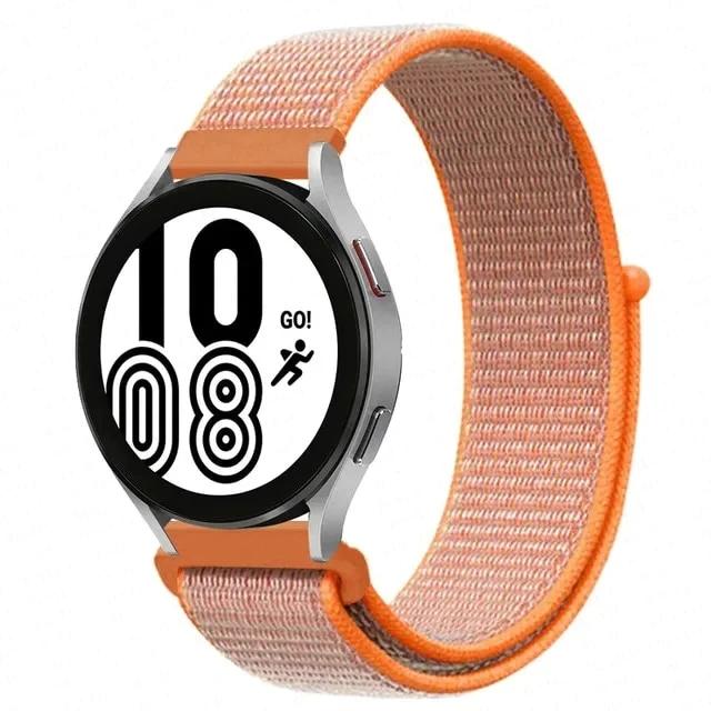 20mm 22mm Nylon-Schlaufenband Für Garmin Forerunner 265 965 255 255M 245 645 158/Venu 2Plus/Vivoactive 4 3/Venu SQ 2 Armband
