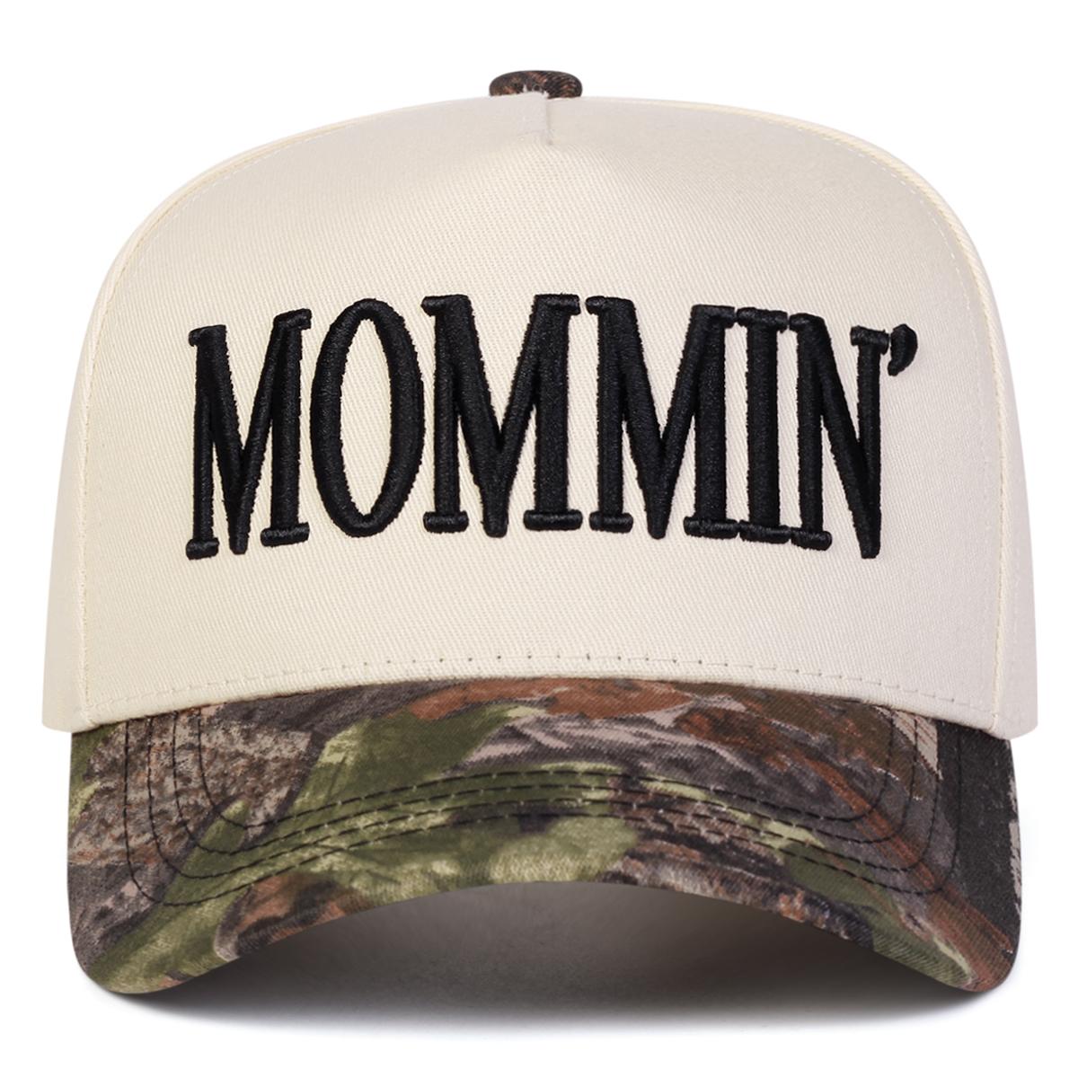 

Unisex Mommin Embroidery Baseball Caps Spring Autumn Outdoor Adjustable Casual Hats Sunscreen Hat Sports Cap