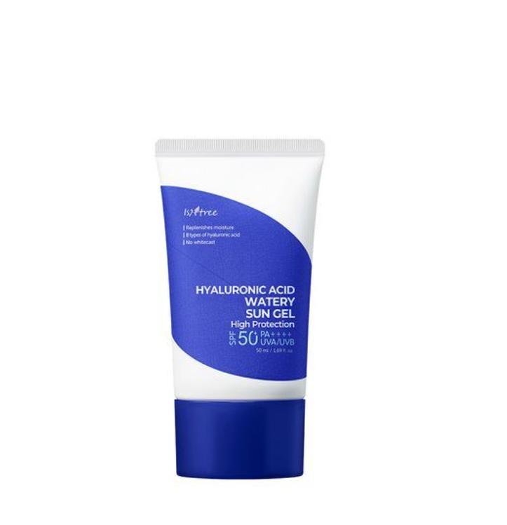 Isntree Hyaluronic Acid Watery Sun Gel 50ml | SPF50+ Hydrating Korean Sunscreen