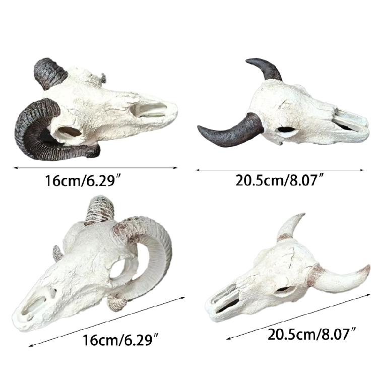 Aquarium Handicraft Skull Crafts Decoration FishTank Landscape Supplies