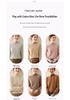 Women's Half-High Neck Cashmere Sweater - Solid Color Inner Layer Pullover