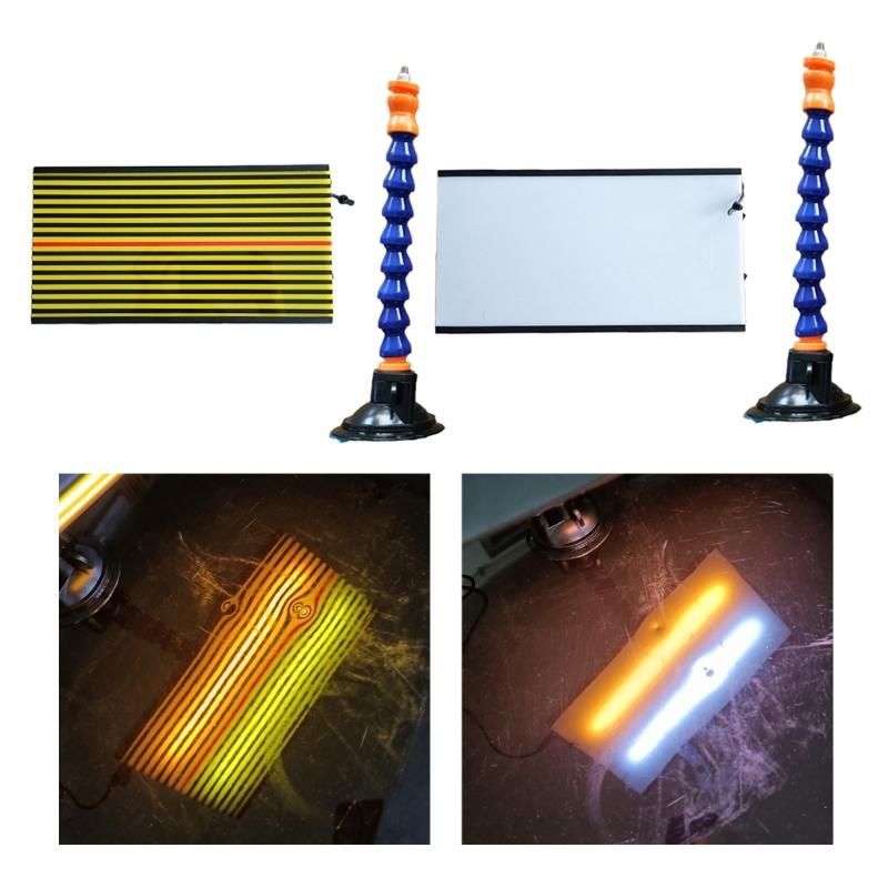 Car Repair Tool Color Adjustable LED Dents Lamp for Dents Removal Dents Lamp Board LED Stripe Line Board Detection Light