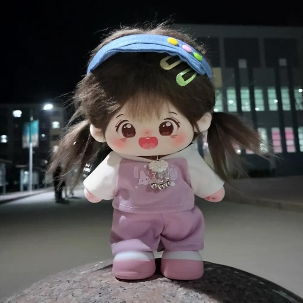 1 Set Peaked Cap 20cm Cotton Doll Clothes Outfit Plush Doll Clothes  Doll Accessories