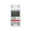 Digital Single Phase Energy Meter for 110V/127V Electrical Circuits with 60A Maximum Current and 35mm DIN Rail Mount