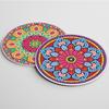 DIY Diamond Painting Coasters Undersea World Mandatura 5D Painted Embroidery Mosaic Kitchen