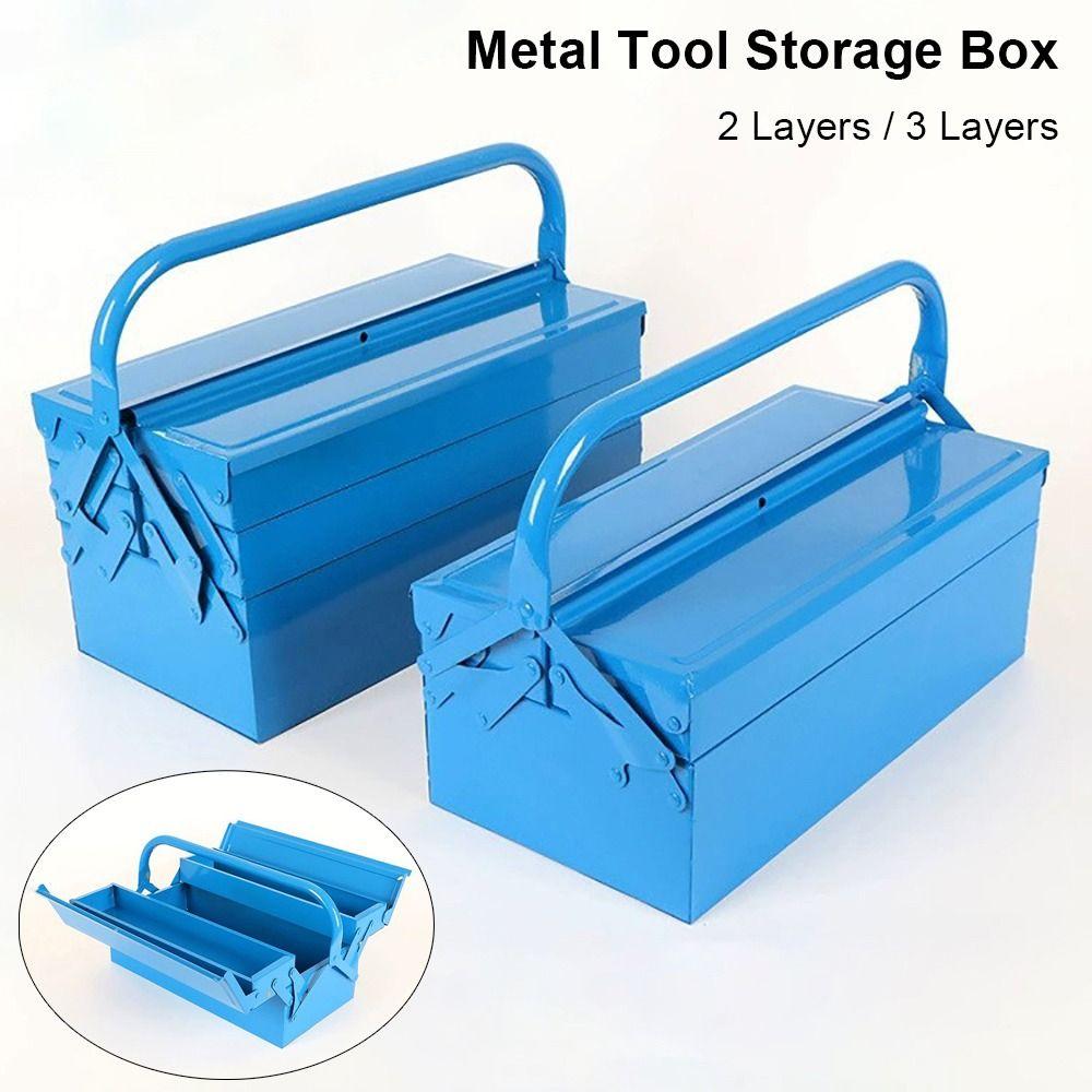 1Pcs Multifunctional Tool Storage Box Portable Hardware Carrying Case for Screwdriver Wrench Screws