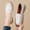 New Fashionable One-legged Bean Shoes with Soft Soles for Mothers