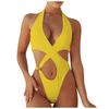 Women's Bikini Swimwear One-Piece Vintage Conservative Sexy Swimsuit Swimming Beachwear