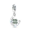 Serie Charmscoppergreen Ciondolo Foglia di Monstera Perline Originali per Braccialetti per Donne Creazione di Gioielli Regali