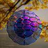 10 Inch Hanging Wind Spinner Outdoor Decor for Balcony Lawn Garden Creative Gift for Friends Family Spring Summer 360 Rotating Hook